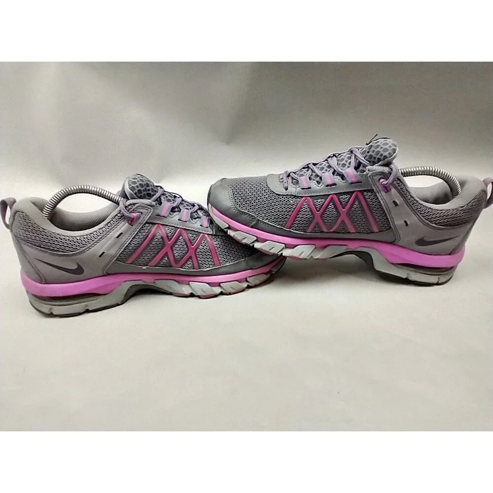 Nike Trail Ridge 2 Womens 10 Gray‎ Purple Hiking Outdoor Active 472687-003
